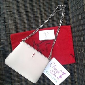 Christian Louboutin Triloubi Purse, 2 sided!
